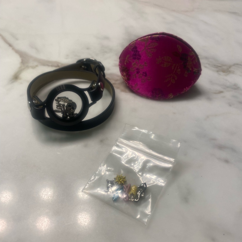 Origami Owl wrap around bracelet set